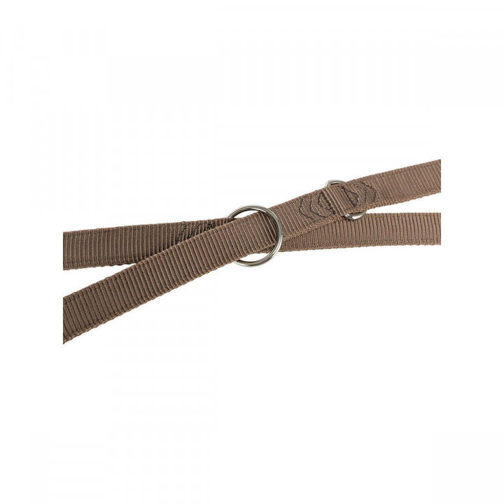 Adjustable dog leash Trixie Premium Hazelnut L/XL