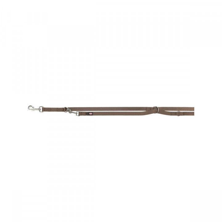 Ramal ajustable para perro Trixie Premium Avellana L/XL