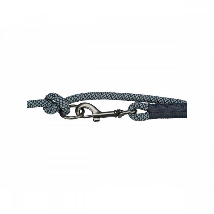 Guinzaglio regolabile per cane Trixie Soft Rope Nero Grigio S S/XL