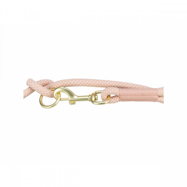 Laisse réglable pour chien Trixie Soft Rope Rose S S/XL