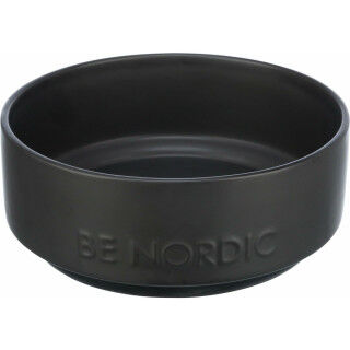 Voerbak voor honden Trixie Zwart Ø 18 cm 1,2 L