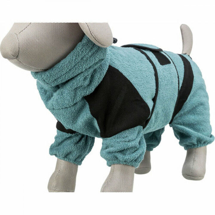 Dog bathrobe Trixie Blue M L M/L