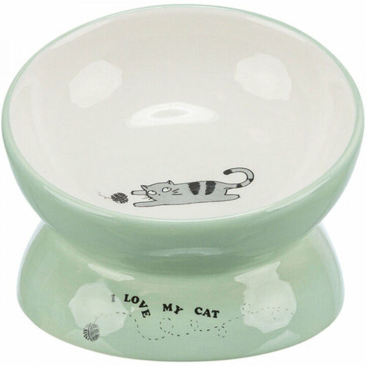 Futternapf für Hunde Trixie Weiß grün Ø 13 cm 150 ml