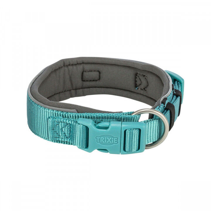 Collier pour Chien Trixie Premium Graphite Bleu clair S/M 33-42 cm