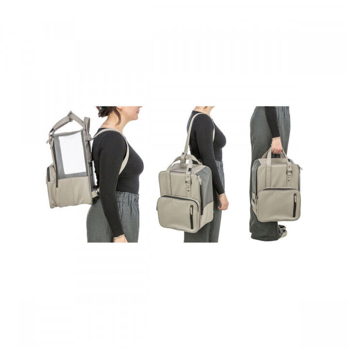 Huisdierenhandtas Trixie CityStyle Lichtgrijs 30 × 20 × 40 CM