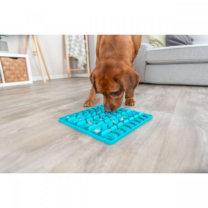 Tapis de Jeux et Récompenses pour Animaux de Compagnie Trixie Lick'n'Snack Turquoise