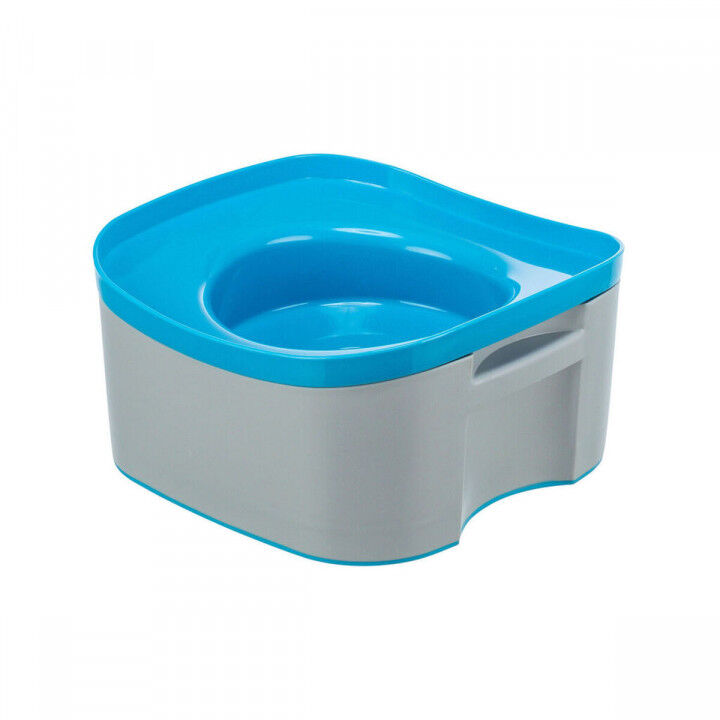 Cooling Pet Water Bowl Trixie Blue Dark grey 21 x 11 x 21 cm