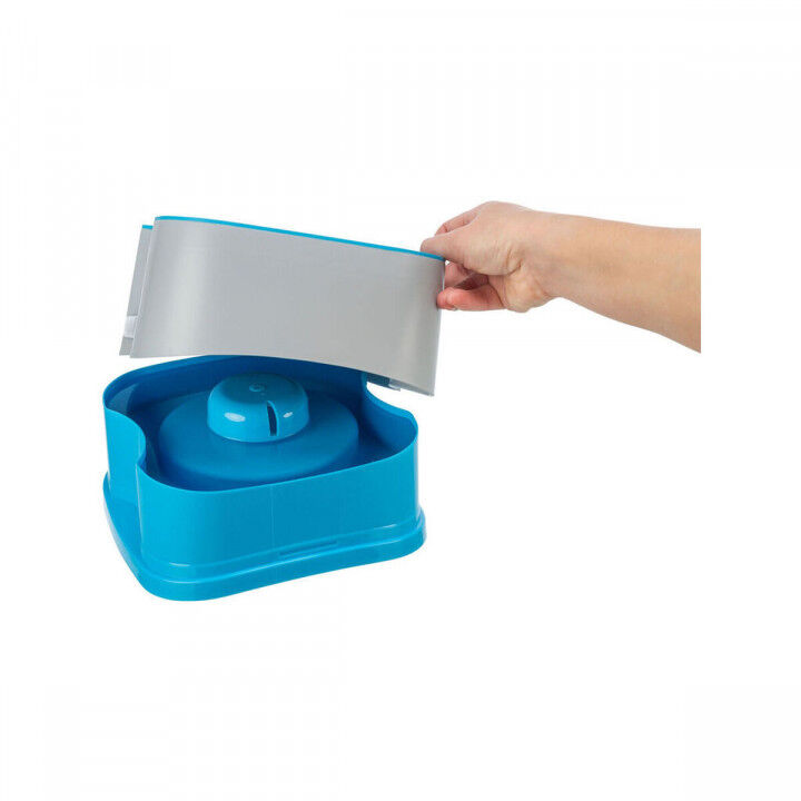 Cooling Pet Water Bowl Trixie Blue Dark grey 21 x 11 x 21 cm