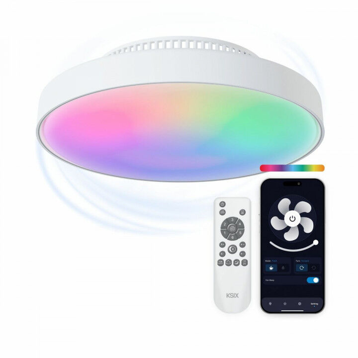 Ventilador de Techo con Luz KSIX Mistral 4000 Lm