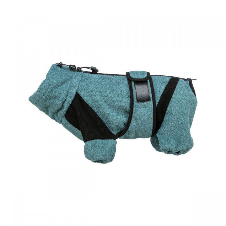 Peignoir pour chien Trixie Bleu M