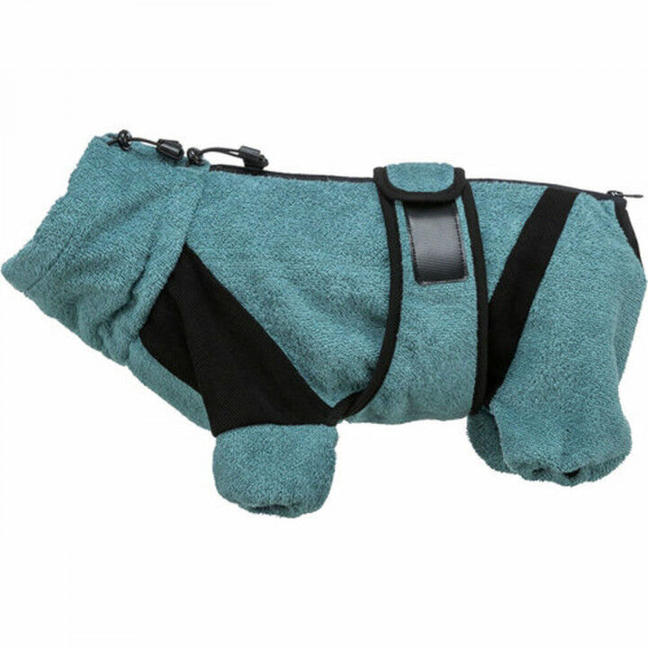 Badjas voor hond Trixie Blauw L