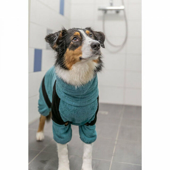 Dog bathrobe Trixie Blue L