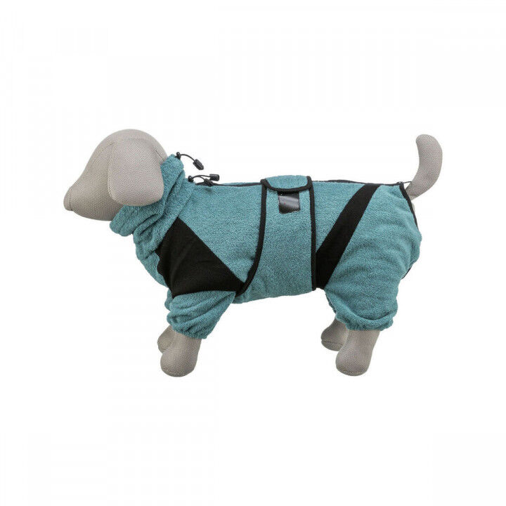 Badjas voor hond Trixie Blauw S
