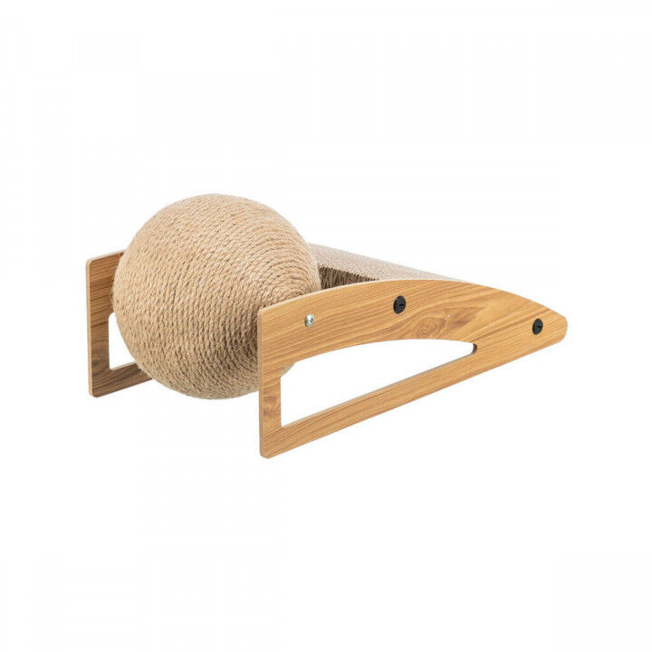 Kratzbaum für Katzen Trixie Jute Holz Pappe 40 × 17 × 20 cm