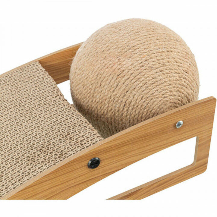 Tiragraffi per Gatti Trixie Juta Legno Cartone 40 × 17 × 20 cm