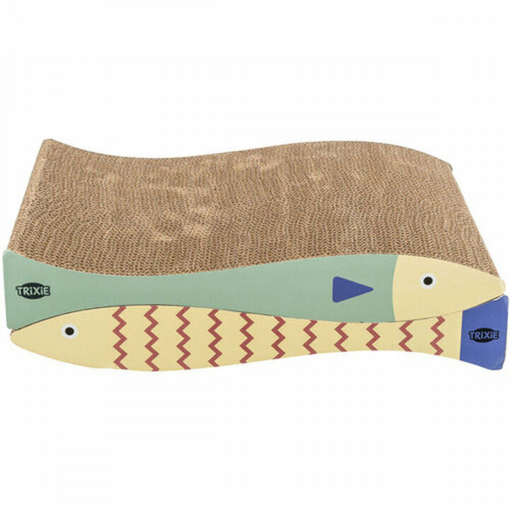 Krabpaal voor Katten Trixie Crème Munt Karton 40 × 30 × 11 cm (2 Onderdelen) (2 Stuks)