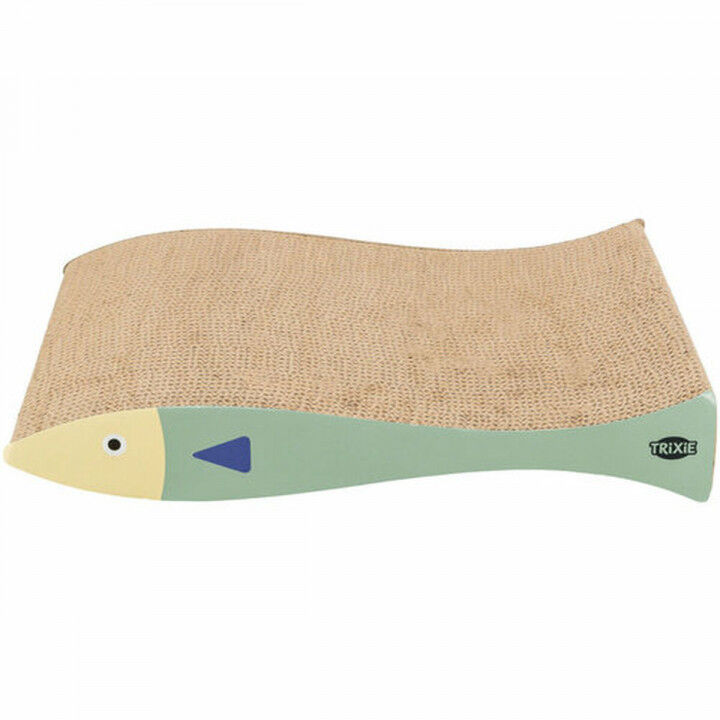 Krabpaal voor Katten Trixie Crème Munt Karton 40 × 30 × 11 cm (2 Onderdelen) (2 Stuks)