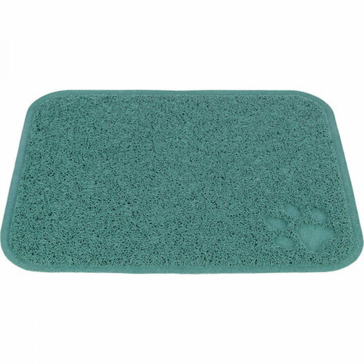 Alfombra para Arenero de Gatos Trixie Verde PVC 37 × 45 cm