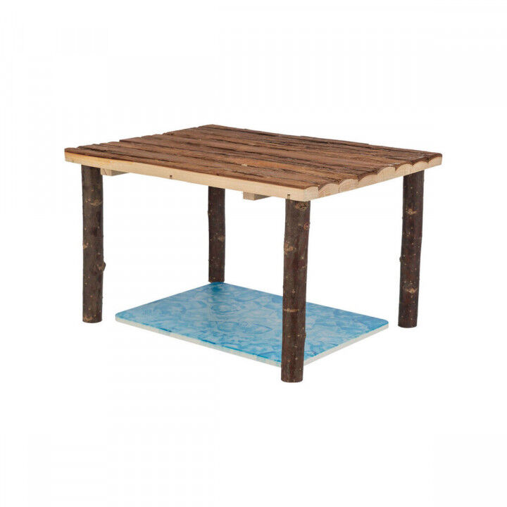 Giocattolo per Roditori Trixie Marrone Corteccia di albero 45 × 27 × 35 cm Piattaforma