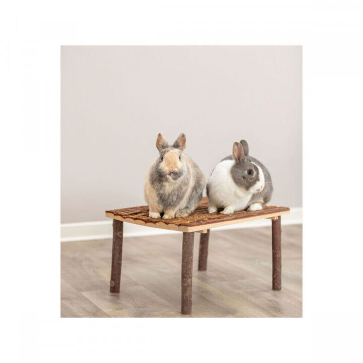 Giocattolo per Roditori Trixie Marrone Corteccia di albero 45 × 27 × 35 cm Piattaforma