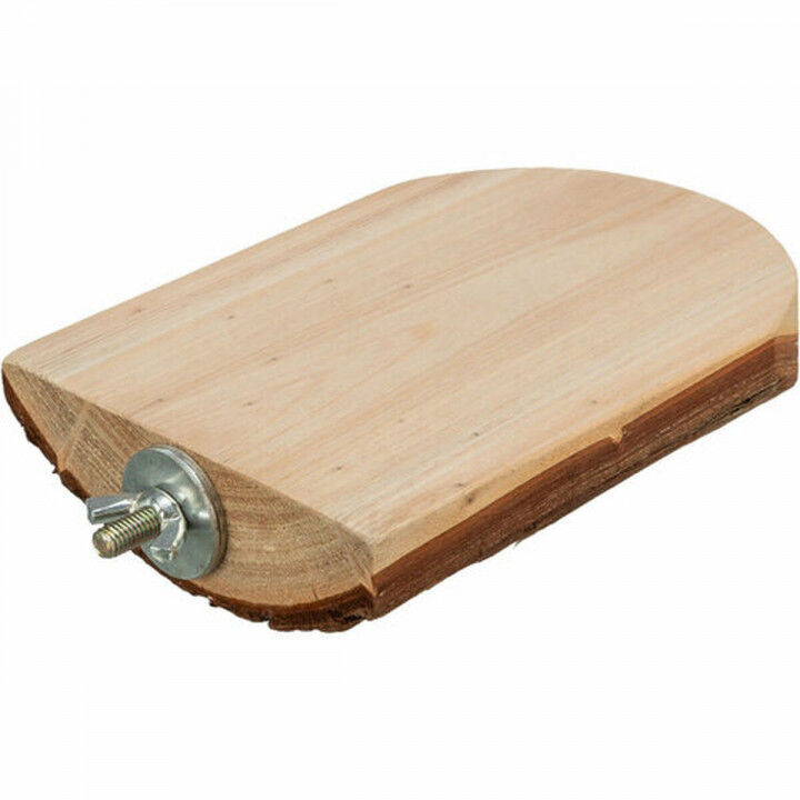 Structure en bois Trixie Marron écorce d'arbre 10 × 15 CM Plate-forme