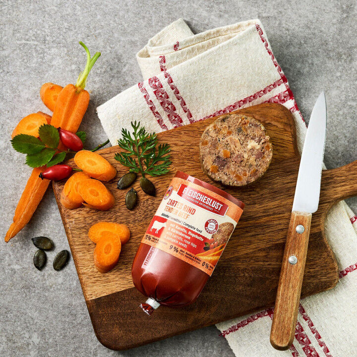 Nassfutter Fleischeslust 200 gr Rindfleisch