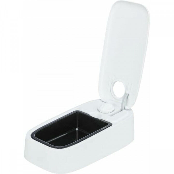 Pet feeding dish Trixie White Black Plastic 300 ml
