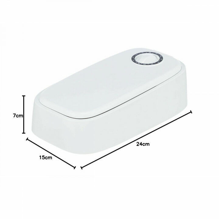 Pet feeding dish Trixie White Black Plastic 300 ml