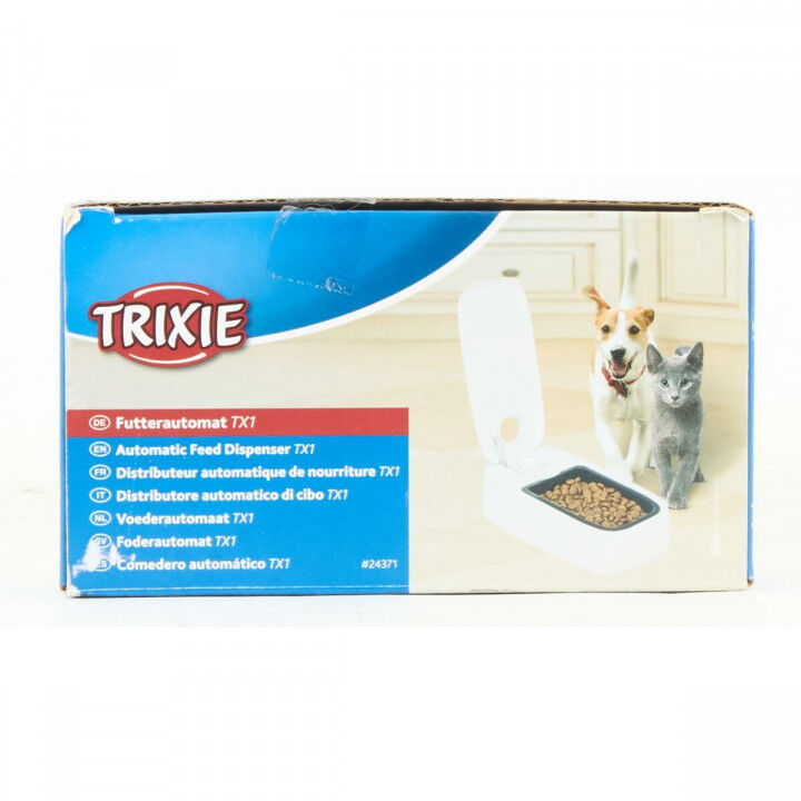 Dierenvoederbak Trixie Wit Zwart Plastic 300 ml