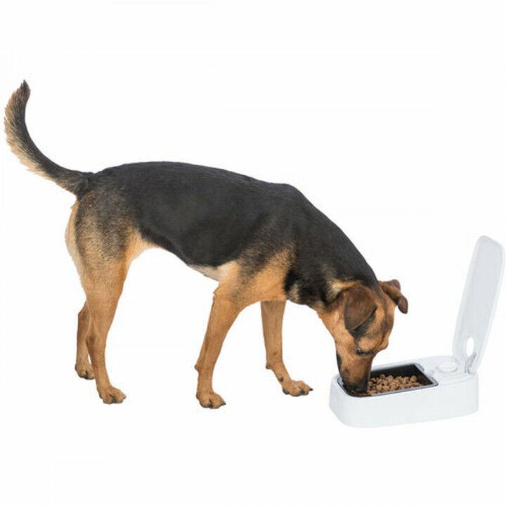 Dierenvoederbak Trixie Wit Zwart Plastic 300 ml