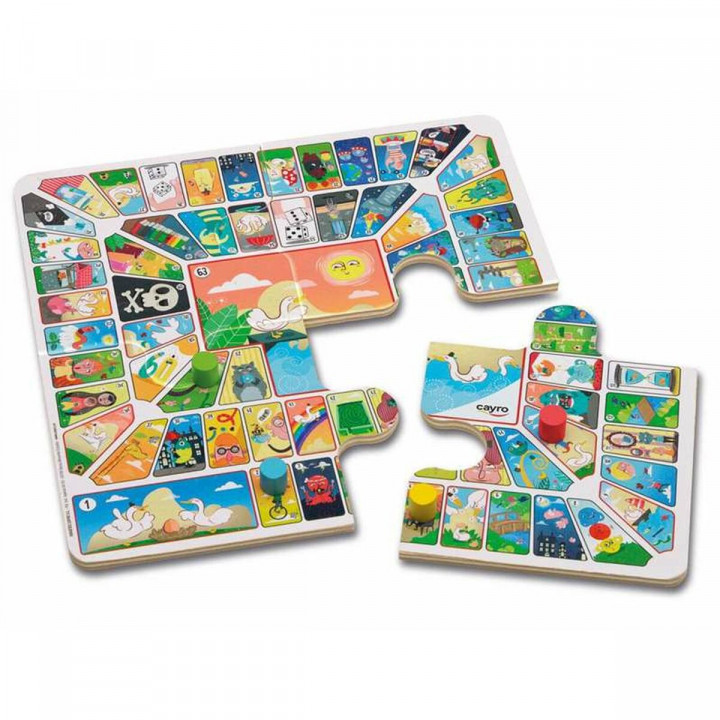 Parchis en Oca Spelbord Cayro 12 x 19,5 x 5 cm