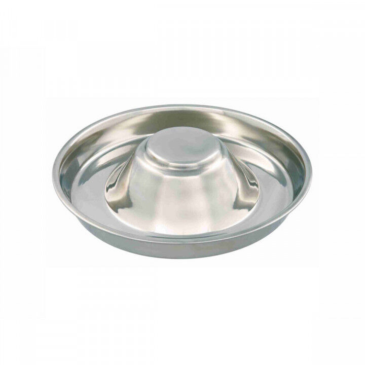 Pet feeding dish Trixie Stainless steel 1,4 L Silver