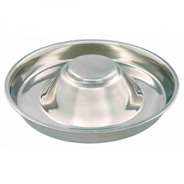 Pet feeding dish Trixie Stainless steel 1,4 L Silver