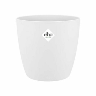 Pot Elho Blanc Plastique Rond