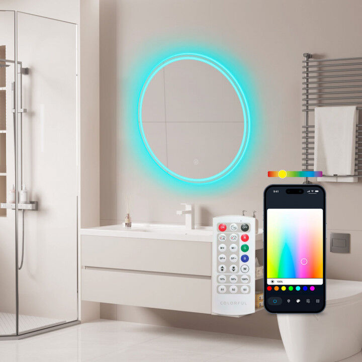 Bathroom mirror with LED light KSIX Oasis E 36 W 1000 Lm