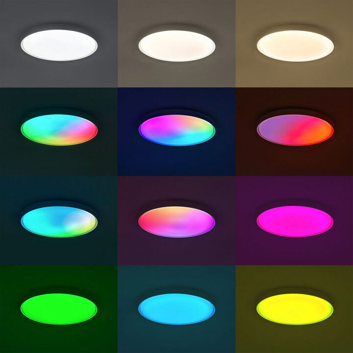 LED-Deckenleuchte KSIX SmartLED KSIX Halo 2 Weiß Kunststoff 25 W (3000k - 6500k) (6500 K)