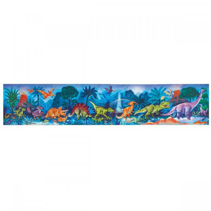 Puzzle Hape 150 x 30 cm 150 x 30 x 0,2 cm Dinosaurier 200 Stücke