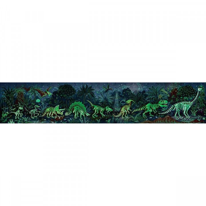 Puzzle Hape 150 x 30 cm 150 x 30 x 0,2 cm Dinosaurio 200 Piezas