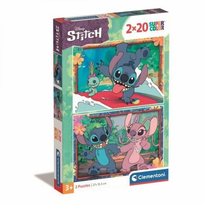 Puzzle Clementoni Stitch 2 Pieces (2 Units)