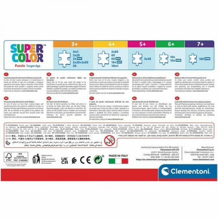 Puzzle Clementoni Stitch 2 Pieces (2 Units)