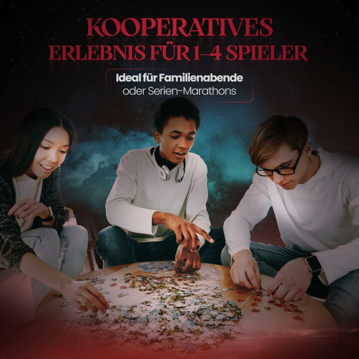 Puzzle Clementoni Stranger Things - Cadre lumineux V2 49 x 36 cm 520 Piezas