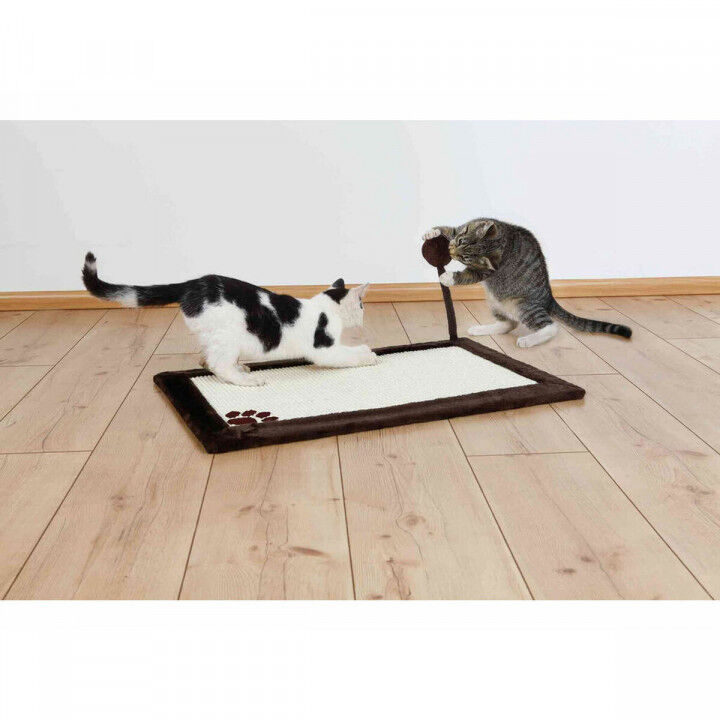 Tiragraffi per Gatti Trixie Marrone Naturale Poliestere Sisal EVA 70 × 45 cm