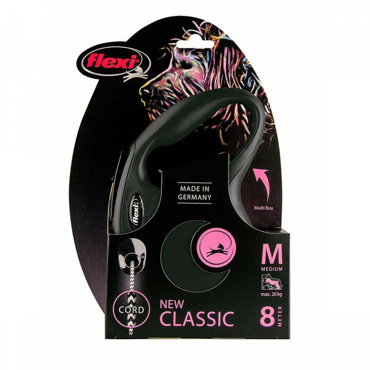 Laisse pour Chien Trixie New Classic Noir M 8 m