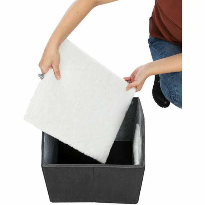 Stallo Trixie Livia Bianco Grigio scuro 38 × 41 × 44 cm