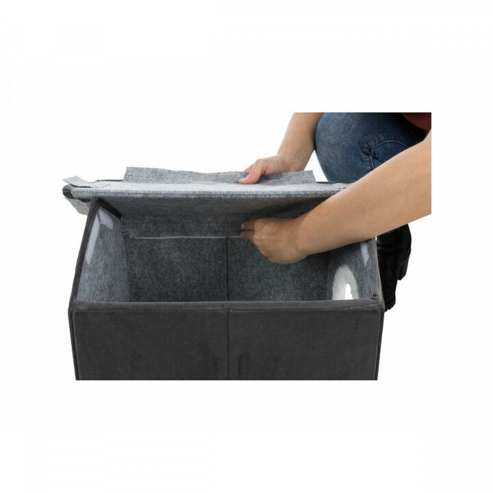 Hut Trixie Livia Wit Donker grijs 38 × 41 × 44 cm