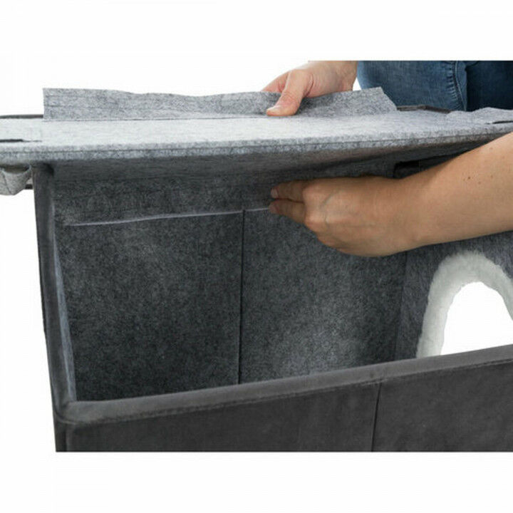 Stallo Trixie Livia Bianco Grigio scuro 38 × 41 × 44 cm