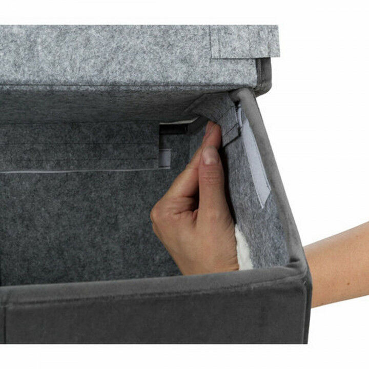 Stallo Trixie Livia Bianco Grigio scuro 38 × 41 × 44 cm