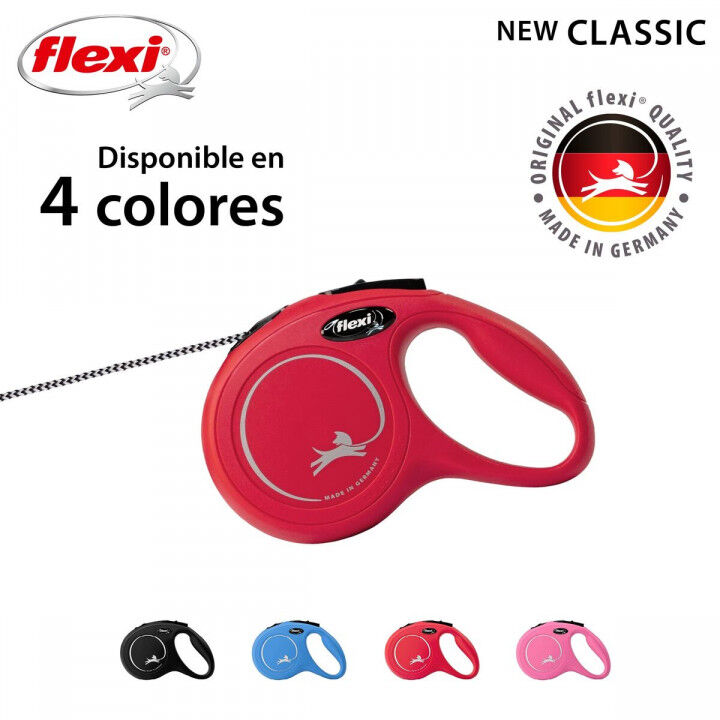 Correa para Perro Trixie Classic XS Rojo XS 3 m