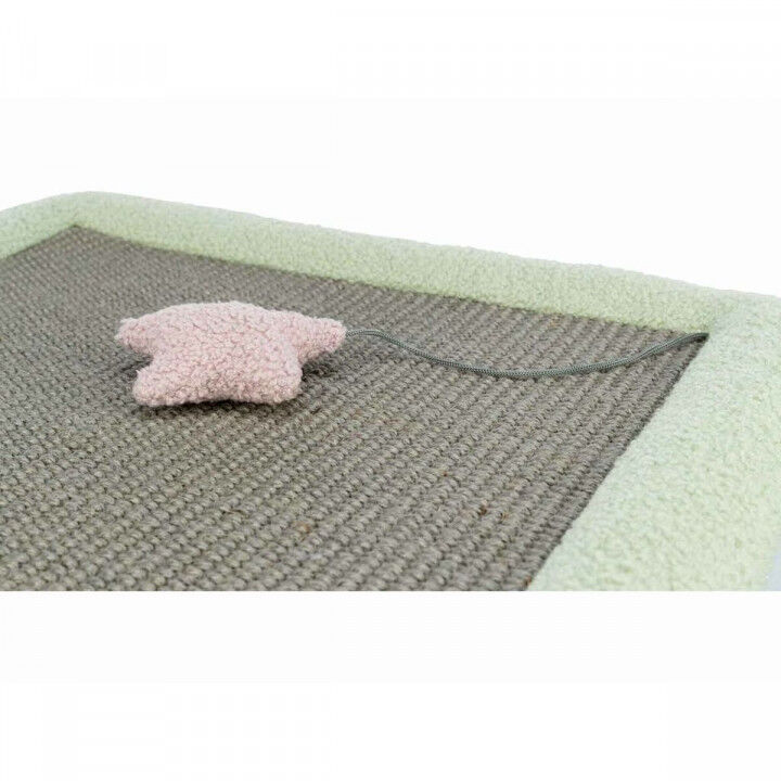 Rascador para Gatos Trixie Junior Gris Menta Poliéster Sisal 47 x 47 cm