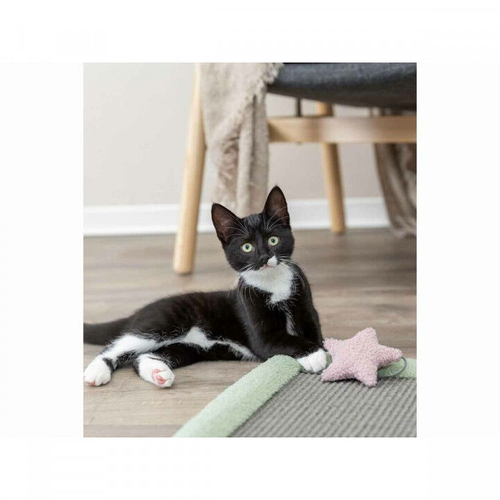 Scratching Post for Cats Trixie Junior Grey Mint Polyester Sisal 47 x 47 cm